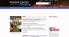 Desktop Screenshot of powdercoatedtough.com